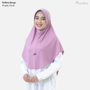 Audina Rafina Hijab Bergo Instan Bahan Jersey Nyaman Anti Gerah