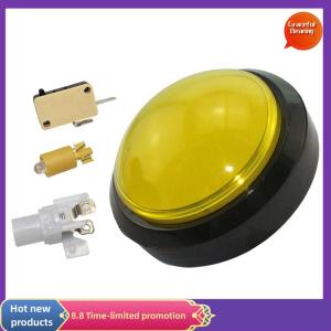 Graceful Big Dome Pushbutton 100mm Illuminated Arcade Push Buttons Led with Microswitch
