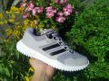 [HCM]Giày sneaker nam nữ xám sọc đen ST27. 