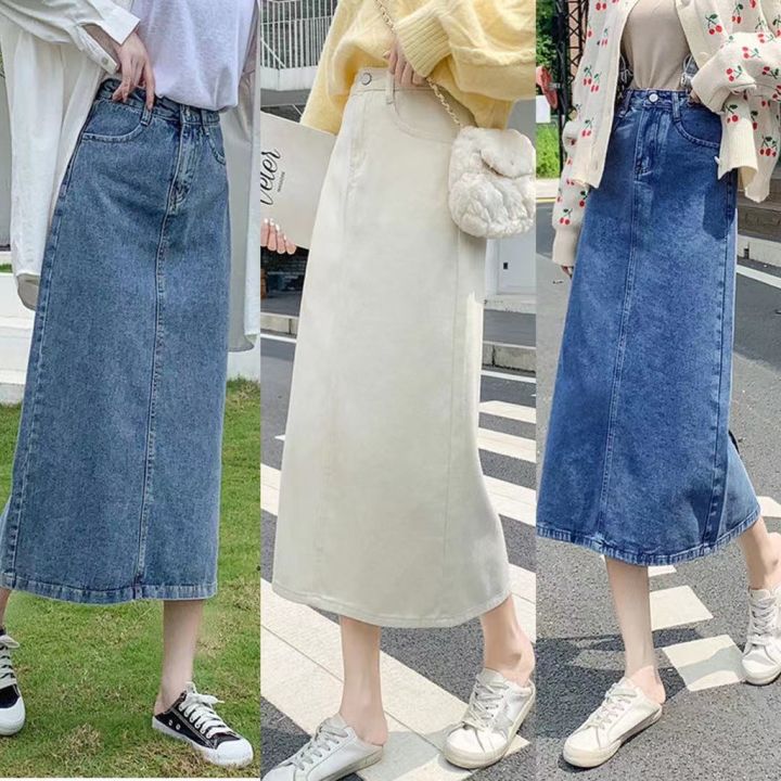 Denim skirt outlet lazada