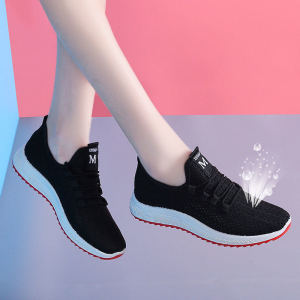 2022 Korean version of the new crystal-soled casual shoes