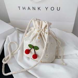 Masterbag - TAS SERUT SELEMPANG CHERRY KOREA / TAS KANVAS CHERRY MODEL KOREA