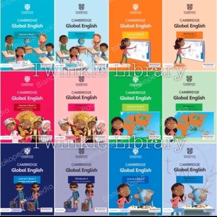 buku Cambridge Global English 1 2 3 4 5 6 Learner’s Book / Workbook ...