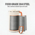 Soy Milk Maker Portable Blender Multi-Function Cup 1.5L | Juice | Rice Paste | Porridge | Self Clean. 