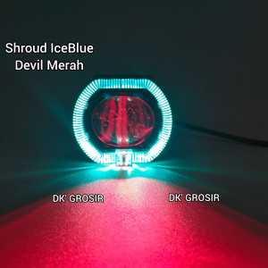 Projie Biled Cut Off 2.5inc MT STAR SP02 Shroud Hitam Cahaya jamin terang