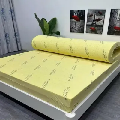 ( FREE SHIP HCM ) Nệm Cao Su Non (Ép Tổng Hợp ) American Thoáng Mát Êm Ái Đàn Hồi Tốt Cho Cột Sống Nhiều Kích Thước