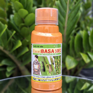 (Chai 450ml) Thuốc trừ sâu Excel BASA 50EC: nước trong ít hôi phun rầy chết nhanh. Thuốc tiếp xúc xông hơi cực mạnh đặc trị rầy nâu hại lúa