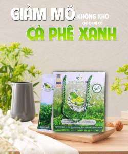 CÀ PHÊ XANH KHÁNG MỠ THIÊN NHIÊN VIỆT CHÍNH HÃNG