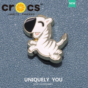 Metal jibbitz cross charm Shoe Buckle Giraffe Fox Bee Panda Zebra Cartoon metal Animal Fashion Hole Shoes Accessories
