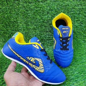 GENIUS - sepatu futsal anak dewasa biru radom injection anti licin selip G-2