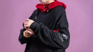 Anime Peripheral Clothing Yuji Itadori cos High Collar Sweatshirt Jacket for Students