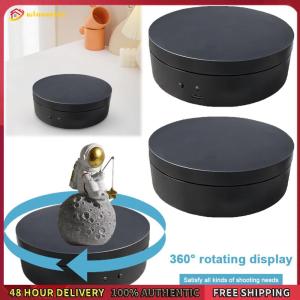Winnereco 360 Degree Rotating Motorized Display Stand USB Charging/Battery Operated Automatic Revolving Platform for Live Video