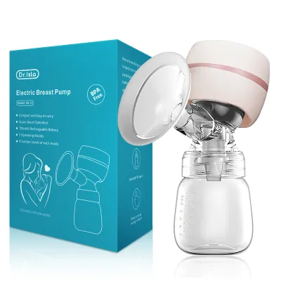 Dr.isla Pompa ASI Elektrik Portable 3Modes&9Levels 1200mah Rechargeable Electric Breast Pump / perlengkapan bayi Tanpa Rasa Sakit Painless Tanpa Kabel Botol Susu Bayi Produk Bayi EB11 | BPA Free Botol Susu180ml alat pumping asi