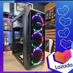 คอมพิวเตอร์ตั้งโต๊ะ คอมพิวเตอร์เลนเกมส์  Core i7 Ram 8Gb GTX1650 เล่นเกมส์ลื่น ทำงานออนไลน์ จบเครื่องนี้เลย