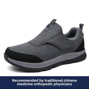 Elderly Walking Shoes Wide Head Diabetic Foot Support Hallux Valgus Large Size Shoe Cotton Lined Leisure Sports Footwear