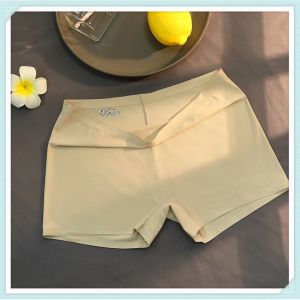 3 PCS/Set Boyleg Panty Boxer Shorts For Women Panty Shorts Boyleg For Women Seamless Shorts Ice Silk Seamless Plus Size Cycling Lingerie