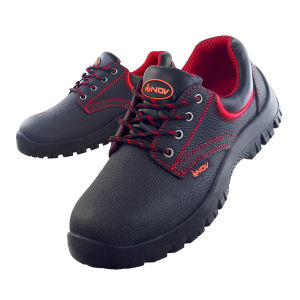 INOV รองเท้าเซฟตี้ รุ่นหุ้มส้น หนังวัวแท้ พื้นเส้นใยคาร์บอนป้องกันไฟฟ้าสถิตย์ พื้นเสริมเหล็ก