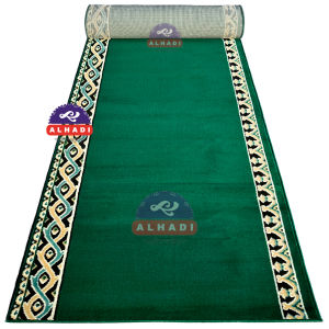 Alhadi Karpet Masjid MEDGRA SHABEL 1 Roll Ukuran 570 x 105cm Tebal 9mm Sajadah Roll Mushola Best Seller
