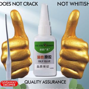 【original tree frog】oily glue instant glue adhesive all-purpose glue waterproof 502 glue Multifunctional super glue 50g For Fabric Leather Resin Ceramic Metal Repair Fast Adhesive Instant Dry Glue shoes glue【Complimentary dropper】