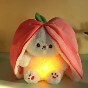 Soothing Toys Plush Dolls Breathing Bear Luminous Intelligent Music Playback Function Animals