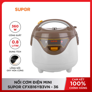 Nồi Cơm Điện Mini SUPOR 16YB3 08L 360W - Hàng Chính Hãng Bảo Hành 12 Tháng