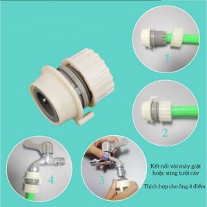 Đầu Nối Nhanh Vòi Nước Vòi Máy Giặt Vòi Phun Nước Rửa Xe Tưới Cây