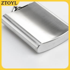 ZTOYL 1 4 5 6 7 8oz xách tay mini thép không gỉ rượu Hip Flask cho rượu Chai du lịch Whisky chai Mug Flask