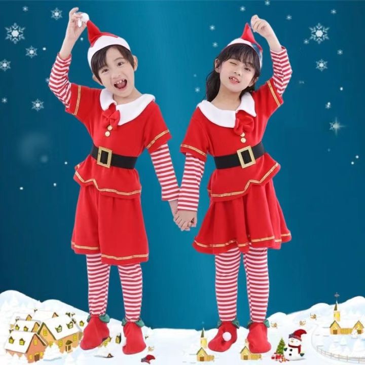 Kids santa outfit best sale