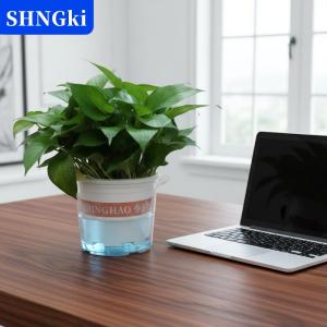 [COD] 🔥🔥🔥SHNGki Trồng Thủy Canh Tự Tưới Nước Nhựa Chậu Hoa Hai Lớp Cho Nhà Trong Nhà Bonsai Phòng Khách Bảng Trang Trí Nội Thất