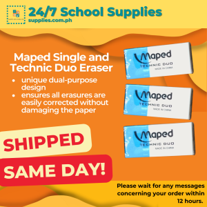 Maped Technic Duo Eraser stationery school office supplies