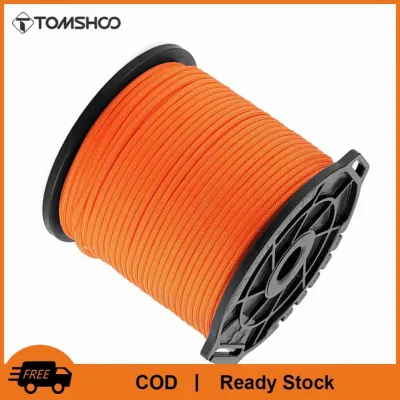 TOMSHOO Ngoài trời Đa chức năng Ống 9 lõi Dây Paracord Dày 4mm Dây Ràng Buộc Phơi Quần Lều Gió Dây Leo Dây