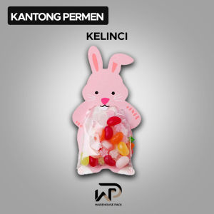 Kantong Permen | Kantong Plastik Kue Permen | Kantong Bentuk Binatang | Cookies Bag | Packaging Hampers