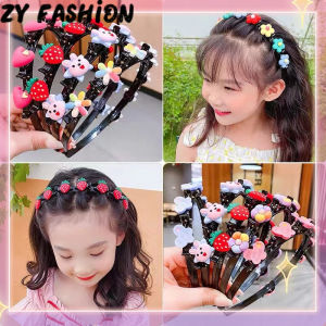 Zy Fashion ที่คาดผมเด็กลายการ์ตูนสไตล์เกาหลีหวานคาดผมสำหรับเด็กแฟชั่นสาวเครื่องประดับผม