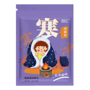 Combo 30 Gói Thảo Dược Ngâm Chân Họa Tiết Cô Gái Siêu Đáng Yêu Bịch Túi Ngâm Chân Hương Thảo Mộc Giúp Thư Giãn Thải Độc