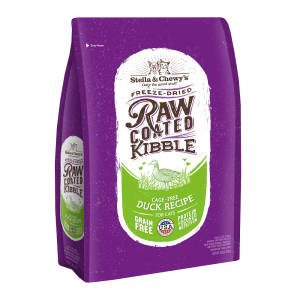 Stella & Chewy’s Raw Coated Cat Kibble – Cage-Free Duck Recipe 5LB