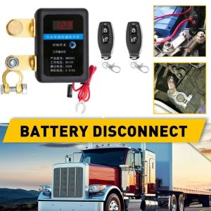 ZOATAAL 260A สวิตช์ตัดการเชื่อมต่อแบตเตอรี่รถยนต์ DC 12V ป้องกันการรั่วซึม สวิตช์ตัดแบตเตอรี่ระยะไกลสำหรับรถยนต์ ขั้วแบตเตอรี่ขั้ว พร้อมรีโมท สวิตช์ปิดเครื่องอัตโนมัติ สำหรับรถยนต์รถบรรทุก SUV