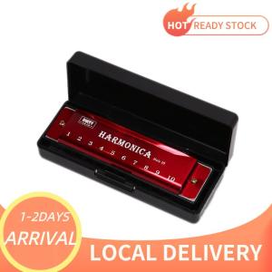 🚚Local Delivery🔥 10 Hole Harmonica Mouth Organ Puzzle Musical Instrument Beginner Teaching