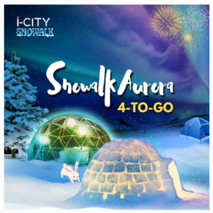 Tiket SnowWalk+Aurora i-City Shah Alam Taman Tema