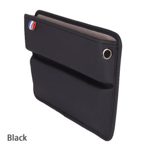 Penyimpanan jurang bawah kereta dengan mengecas lubang kabel Universal Front Seat Storage Folder penyimpanan kereta kalis air untuk dompet telefon