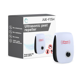 Jue-Fish Insect Repellent Mosquito Repellent Household Mosquito Repellent Cockroach Repellent Plug-In Smart Night Light 1pc
