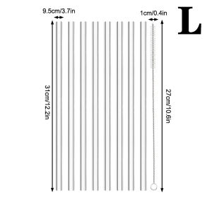 【Comfortable House】 COD 6 Pack Replacement Straws Compatible Stanley 40oz Tumbler Plastic Clear Reusable For Travel Tumbler Ice Cup Straw Set