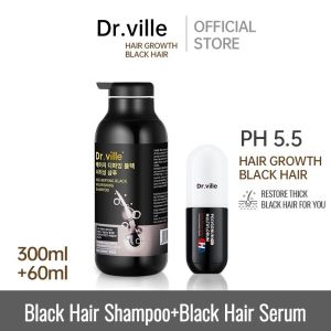Black Hair Shampoo Grey Hair To Black Hair Polygonum Multiflorum 300ML 黑发洗发水
