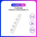 Ổ cắm điện Philips CHP2148WB/74 - Bảo vệ quá tải-tự ngắt điện khi quá tải. 