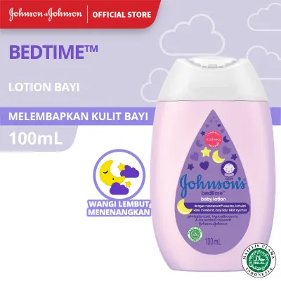 JOHNSONS Bedtime Baby Lotion - Losion Bayi 100ml