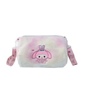 Túi đeo chéo Hoạt hình Sanrio pha màu độc lạ cá tính cute cho bạn gái - Túi gấu bông ASANRIO HOUSE