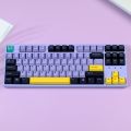 [Keycap only】Gmk Taro Keycap hoa oải hương tím Key Cap 129 Phím Cherry Hồ Sơ PBT Năm Mặt Thăng Hoa Keycaps Cho công tắc Cherry MX Trò Chơi Bàn Phím Cơ Keychron/Rk61/Gk61/Anne Pro 2. 