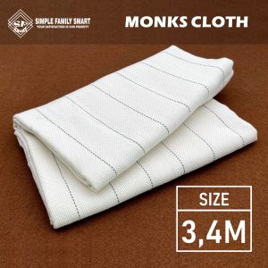 kain monks cloth cotton tufting fabric | kain kanvas Size 340 x120