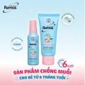 Xịt / kem bôi chống muỗi, xua muỗi Remos - Ngăn muỗi đốt kéo dài 10 giờ (Hương sả chanh, lavender, khuynh diệp). 
