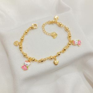 Gelang Anak Jurai Cat Lapis Emas Aksesoris Perhiasan Xuping