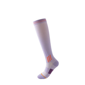 Professional sports functional calf socks Anti-slip Long Socks Summer High Elastic Cotton Soccer Socks For Woman